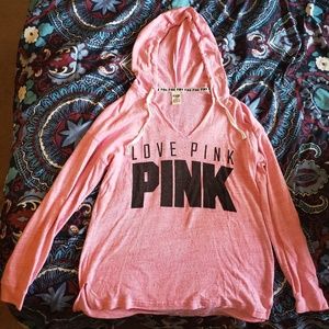VS PINK lightweight hoodie
